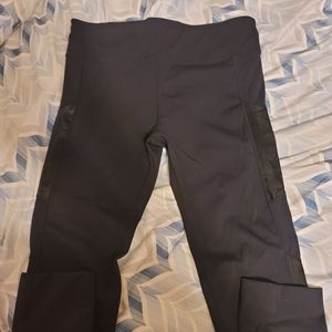 Zyia black leggings 16-18